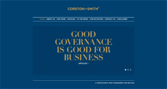 Desktop Screenshot of corstonsmith.com